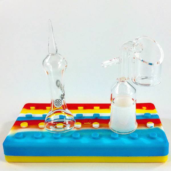 Quartz eNails Banger + Quartz Carb Cap Dabber Kit