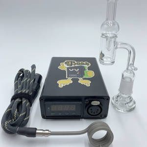 Mini E-nail Kit With A 20MM Coil, Quartz Banger And Directional Carb Cap