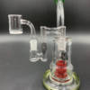 Cake SP Mini Dabbing Rig + Drop Down Adapter By C2 Custom Creations Glass - Limited Edition Color - Olive / Cherry / Green