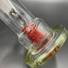 Cake SP Mini Dabbing Rig By C2 Custom Creations Glass - Limited Edition Color - Olive / Cherry / Green