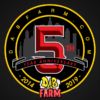 DabFarm.com 5 Year Anniversary Logo