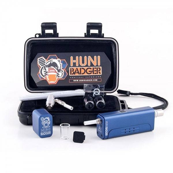 Huni Badger Portable eNail Kit And Electric Vaporizer (Blue Steel)