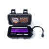 Huni Badger Portable Enail Dabbing Rig | Candy Purple (Inside Case)