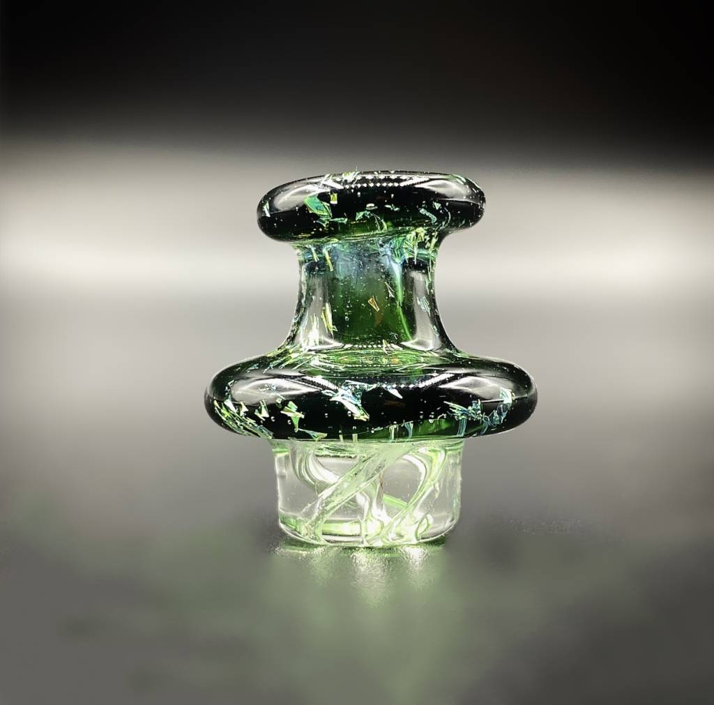 Puffco Peak Enail Spinner Carb Cap Rebelz Glass