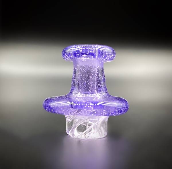 Puffco Peak Enail Spinner Carb Cap Rebelz Glass