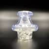 Puffco Peak E-Nail Spinner Carb Cap By Rebelz Glass | UV Sensitive Clear