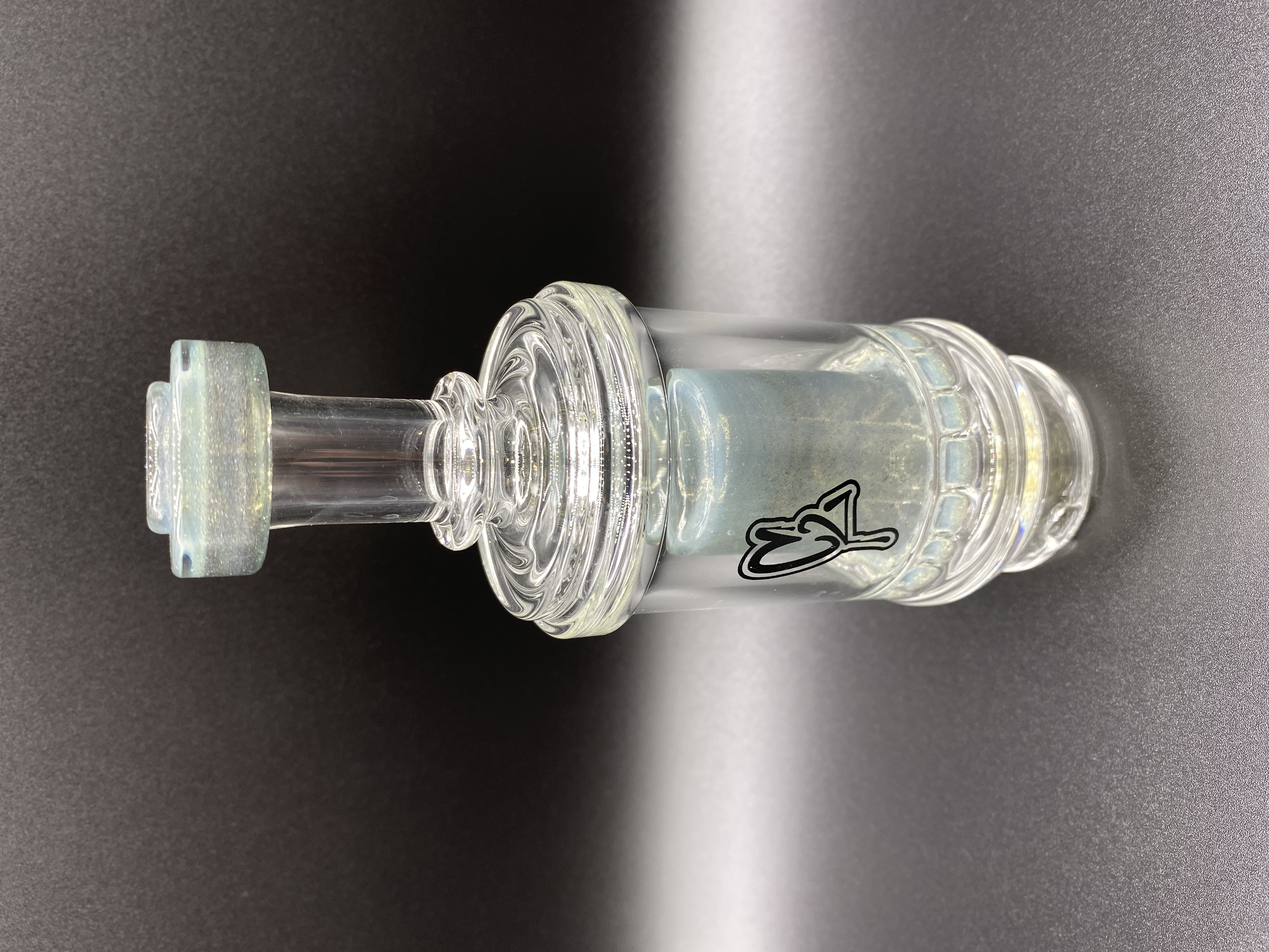 C2 Glass Mini Dab Rig | Focus V Carta Enail | CFL Marshmellow