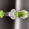 C2 Glass Mini Dab Rig | Focus V Carta Enail | UV Sensitive Olive Green