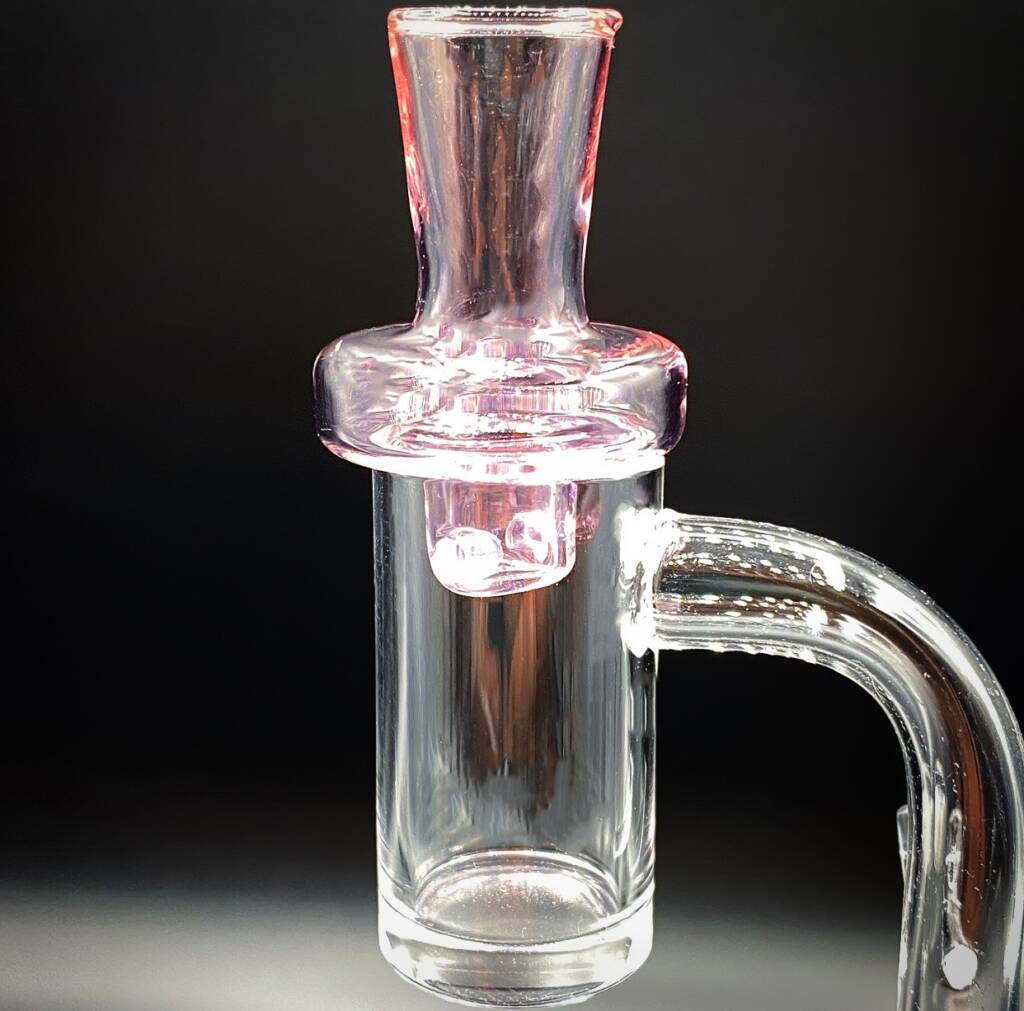 Pink Rose Terp Pearl Spinner Carb Cap (16MM/20MM)
