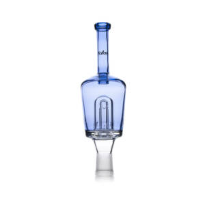 Huni Badger Huni Bottle CFL Blue iDab Glass Bubbler