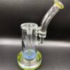 C2 Custom Creations | BRB50 Dab Rig | Limited Edition Lime Green Blue Aqua 1