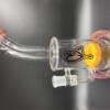 EPERC1 Dab Rig | C2 Custom Creations Glass | Limited Edition - Pink Grapefruit (side)