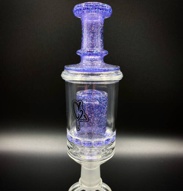 Huni Badger | Purple Crushed Opal Limited Edition | C2 Custom Creations Glass