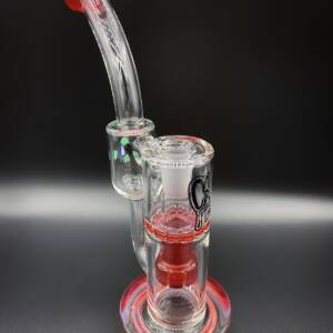 C2 Custom Creations Glass | RC38 Recycler Dab Rig | Brand New Cherry Flavor