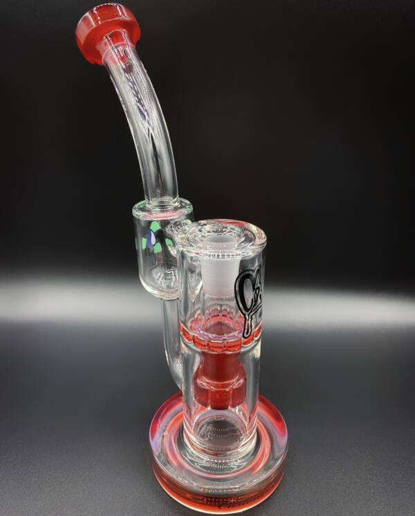 C2 Custom Creations Glass | RC38 Recycler Dab Rig | Brand New Cherry Flavor