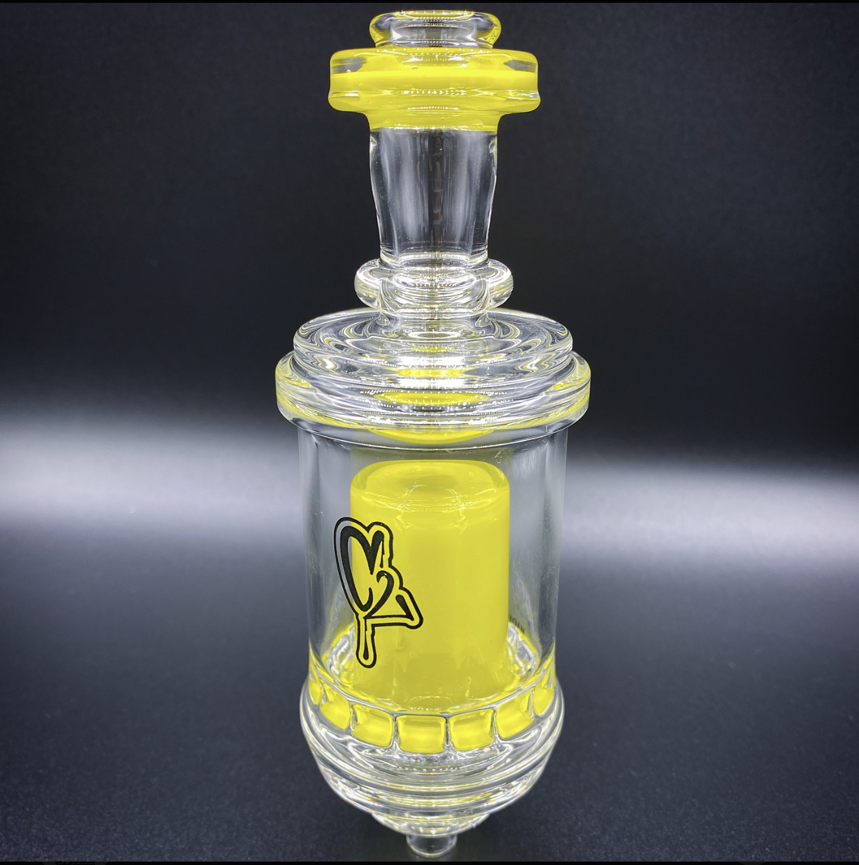 Dr. Dabber Boost EVO | C2 Glass Mini Rig | Lemon Meringue Pie