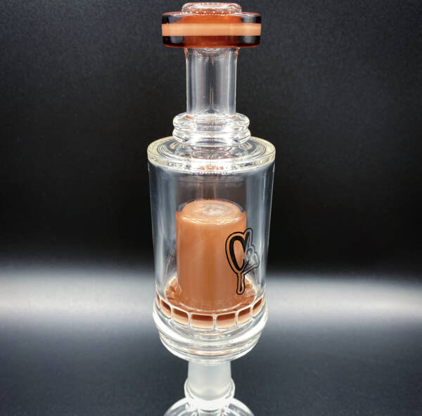 Huni Badger Portable Dab Rig | C2 Glass Mini Rig | Calico Mocha