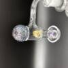 Terp Slurper Quartz Banger + Purple Crushed Opal Terp Marble Kit | Fully Welded Joint | DabFarm Premium Grade