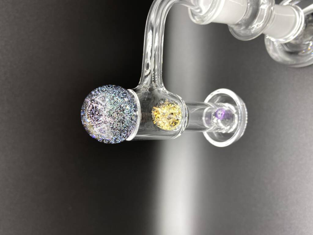 Terp Slurper Quartz Banger + Purple Opal Dab Marble Kit