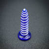 Heady Terp Screw | Terp Slurper Quartz Bangers | Blue - White