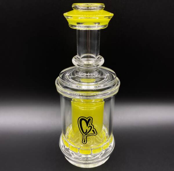 Dr. Dabber EVO | C2 Custom Creations Glass | UV Sensitive Key Lime Pie