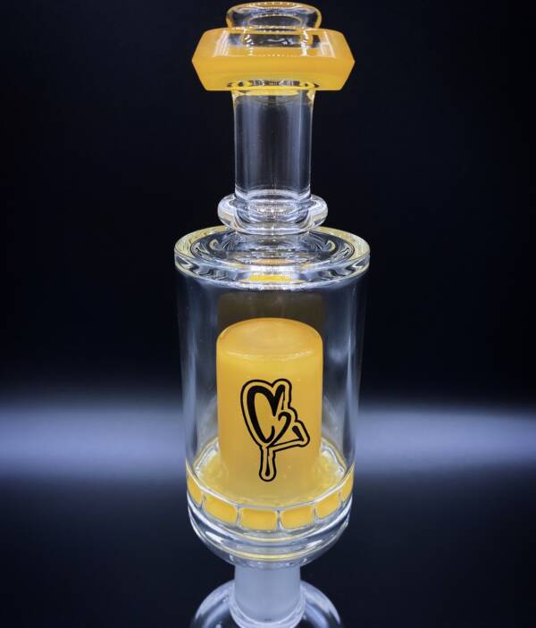Huni Badger | C2 Custom Creations Glass | UV Sensitive Cool Calico