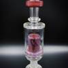 Huni Badger | C2 Custom Creations Glass | UV Sensitive Raspberry Sorbet