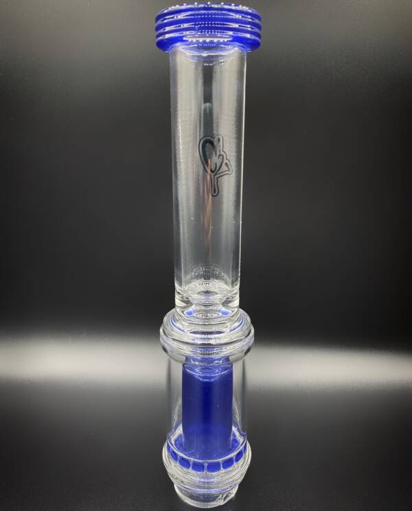 Dr. Dabber EVO | C2 Custom Creations Glass Tube | UV Sensitive Azure Blue