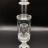 Huni Badger Portable Dab Rig | C2 Custom Creations Glass | Single Ratchet Mini Rig | Clear Glass