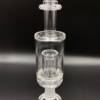 Huni Badger Portable Dab Rig | C2 Custom Creations Glass | Single Ratchet Mini Rig | Clear Glass (2)