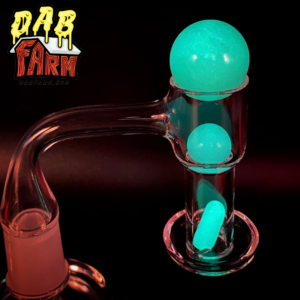 Terp Slurper Quartz Banger | Heady Dab Pearl Kit (3 Piece) | Glow In The Dark