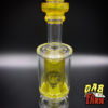 V2 C2 Glass Mini Dab Rig Attachment | Huni Badger Enail | UV Sensitive Lemon Sherbert
