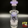 V2 C2 Glass Mini Dab Rig Attachment | Huni Badger Enail | UV Sensitive Purple Haze