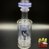 V2 C2 Glass Mini Dab Rig Attachment | Huni Badger Enail | UV Sensitive Stardust