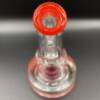 C2 Custom Creations | SP1 Mini Dab Rig | UV Sensitive Cherry - Strawberry Rhubarb (mouthpiece)