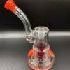 C2 Custom Creations | SP1 Mini Dab Rig | UV Sensitive Cherry - Strawberry Rhubarb (side)